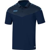 Jako Champ 2 0 Poloshirt Kind Marine Blauw-Donker Blauw-Hemels Blauw4