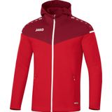 Jako - Champ 2.0 - Jas met Kap - Rood - Bonded-Polyester-Fleece