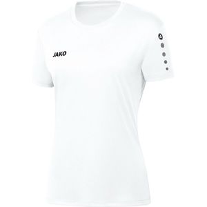 JAKO - Jersey Team Dames (Korte Mouw), Dames, Wit, 36
