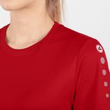 Sportshirt - Rood - Wit - 100% Polyester