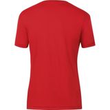 Sportshirt - Rood - Wit - 100% Polyester