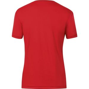 Sportshirt - Rood - Wit - 100% Polyester