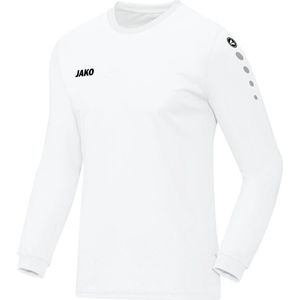 JAKO - Jerseyteam (Lange Mouw), Uniseks-Volwassene, Wit, L