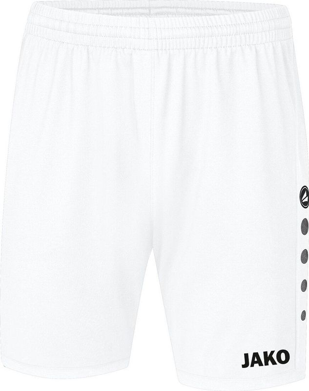 Jako - Short Premium - Wit - Sportbroek