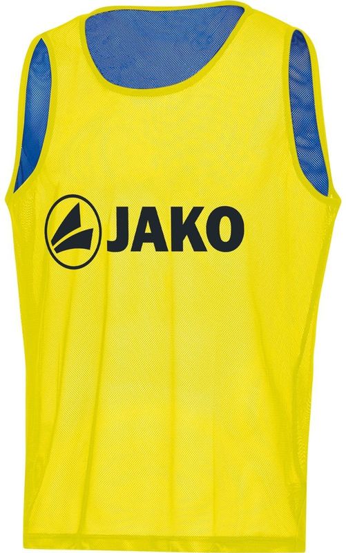 Jako - Réversible Hesje - Rood - Geel - Duurzaam Materiaal