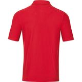 JAKO - Basis Poloshirt, Uniseks-Volwassene, Rood, 4XL