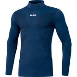 Jako - Turtleneck Comfort 2.0 - Sportshirt - Blauw