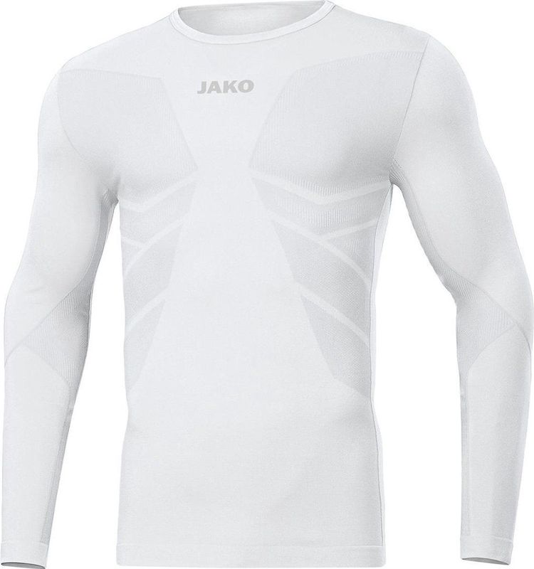 Jako Comfort 2 0 Longsleeve Kinderen - Wit 8-140
