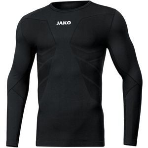 Jako Longsleeve Comfort Junior Shirt Comfort Zwart