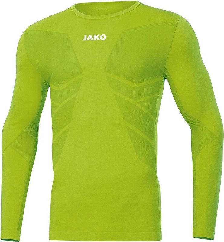 Jako Longsleeve Comfort 2 0 Fluo Groen