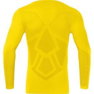 Jako - 6455-30 - Thermo Shirt - Geel - Ademend Polyester