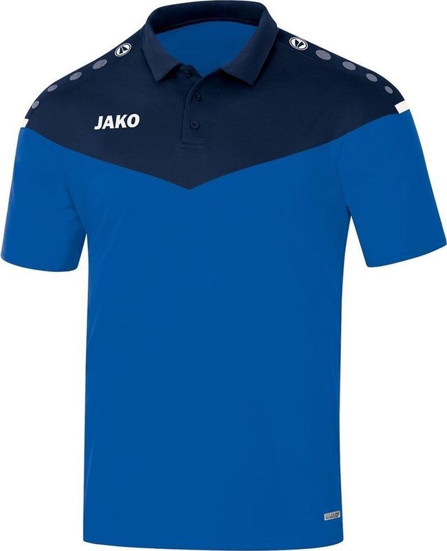 Jako - Champ 2.0 - Poloshirt - Royal Blauw - Getailleerd