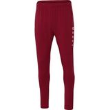 Jako Premium trainingsbroek dames marineblauw/hemelsblauw maat 44 8420D, Bordeaux rood