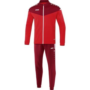 JAKO Trainingspak voor kinderen, polyester, Champ 2.0, rood/wijnrood, 152 M9120