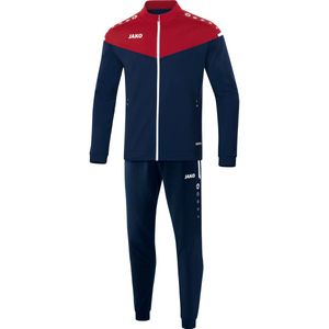 Jako Heren trainingspak polyester Champ 2.0, marine/chili rood, S, M9120