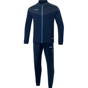 Jako Polyester Champ 2.0 trainingspak voor kinderen, marineblauw/donkerblauw/hemelsblauw, 128 M9120