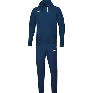 Jako Base Joggingpak Met Sweaterkap Kinderen - Marine | Maat: 140