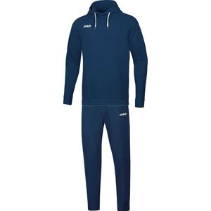 Jako Base Joggingpak Met Sweaterkap Kinderen - Marine | Maat: 152