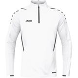 Jako - Ziptop Challenge - Witte Longsleeve Heren