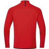 Jako - Challenge - Longsleeve - Rood / Zwart - Polyester / Elastaan