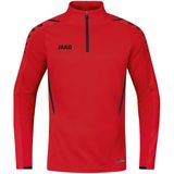 Jako - Challenge - Longsleeve - Rood / Zwart - Polyester / Elastaan