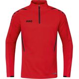 Jako - Ziptop Challenge - Rode Longsleeve Heren