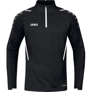 Jako - Ziptop Challenge - Zwarte Longsleeve Kids