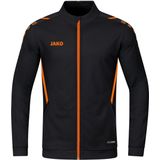 Jako - Ziptop Challenge - Zwarte Longsleeve Kids