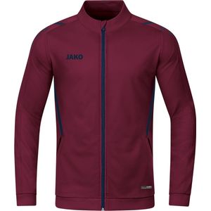 Jako - Polyester Jacket Challenge Kids - Donkerrood Trainingsjack