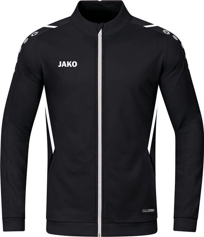 Jako - Polyester Jacket Challenge Kids - Zwart Trainingsjack