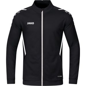 Jako - Polyester Jacket Challenge Kids - Zwart Trainingsjack-152