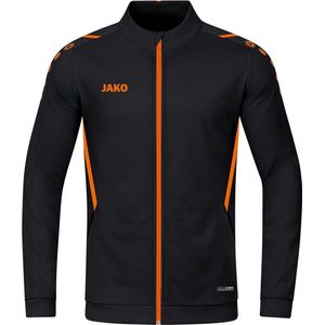 Jako - Polyester Jacket Challenge Kids - Zwart Trainingsjack