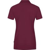 Jako Doubletex Polo Dames - Kastanje