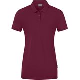 Jako Doubletex Polo Dames - Kastanje