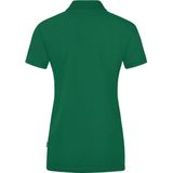 Jako Doubletex Polo Dames - Groen