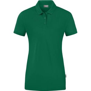 Jako Doubletex Polo Dames - Groen