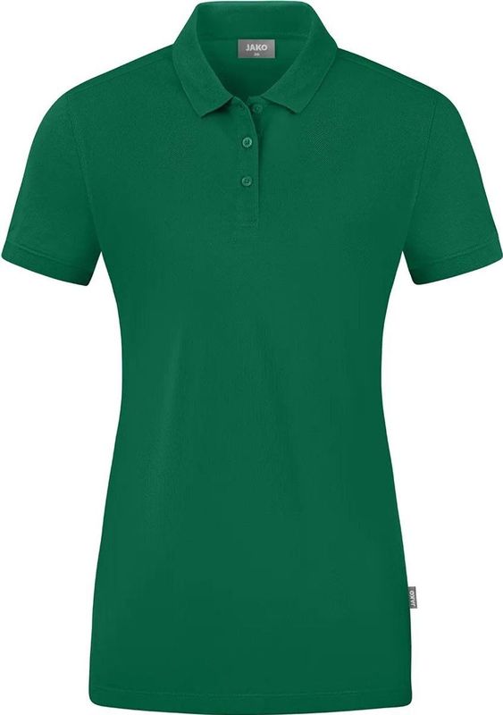 Jako Doubletex Polo Dames - Groen