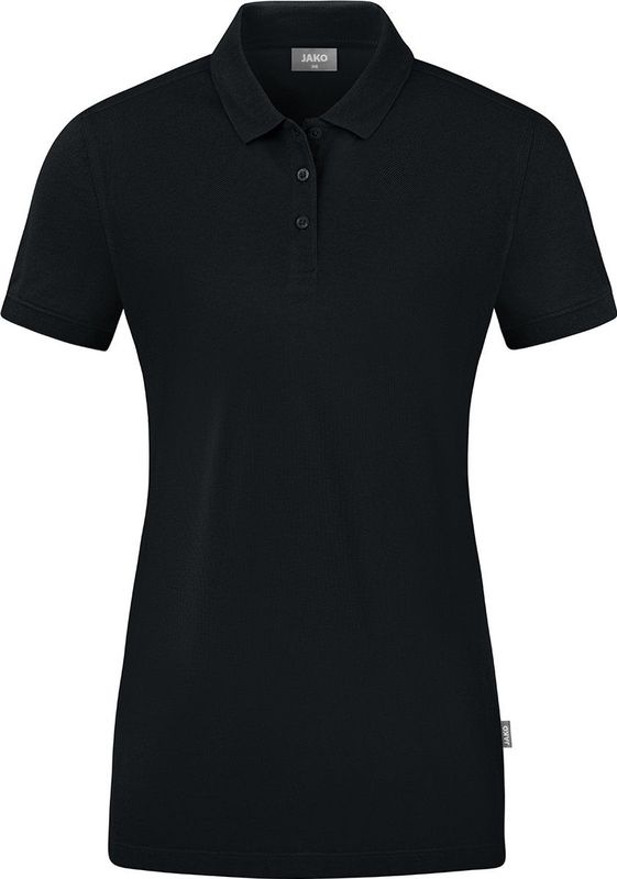 Jako Doubletex Polo Dames - Zwart