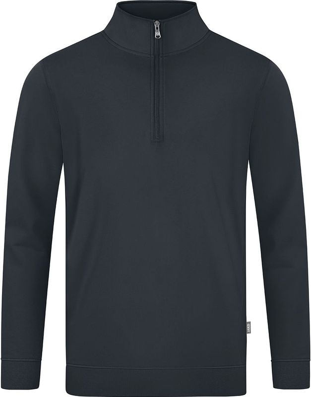 Jako - Doubletex - Ziptop - Antraciet - Katoen/Polyester