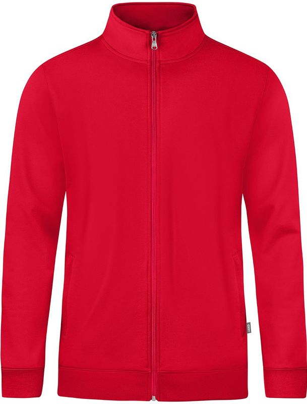 Jako Doubletex Sweaterjas Dames - Rood | Maat: 34