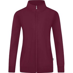 Jako Doubletex Sweaterjas Dames - Kastanje