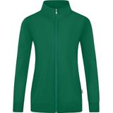 Jako Doubletex Sweaterjas Dames - Groen