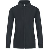 Jako Doubletex Sweaterjas Dames - Antraciet