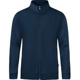 Jako - Doubletex Sweaterjas - Marine - Polyester/Katoen - Dames