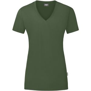 Jako Organic T-Shirt Dames - Olijf
