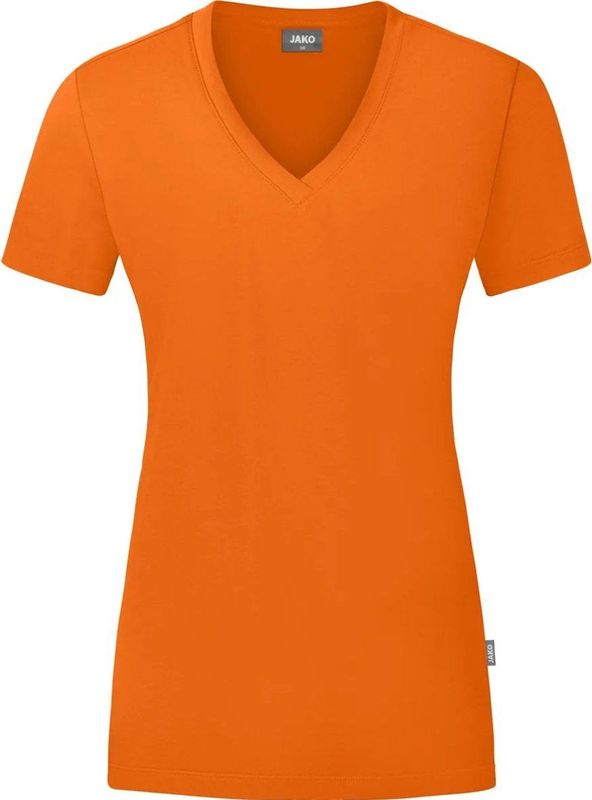Jako Organic T-Shirt Dames - Oranje