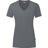 Jako Organic T-Shirt Dames - Steengrijs