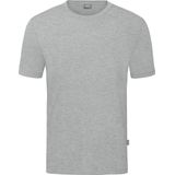 Jako Organic Stretch-T-Shirt Dames - Lichtgrijs Gemeleerd