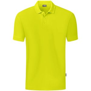 Jako - Organic Polo - Lime - Piqué - 100% Biokatoen