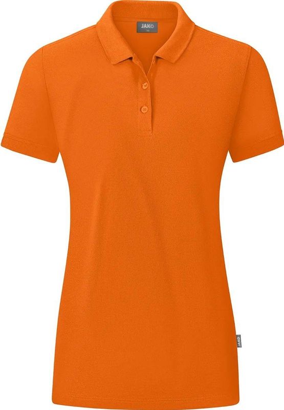 Jako Organic Polo Dames - Oranje